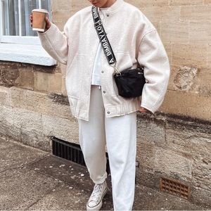 Zara Oversized Pocket Bomber